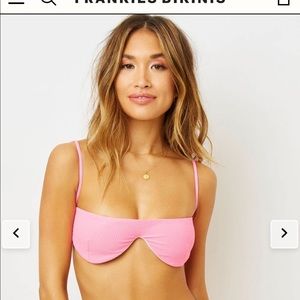 Frankie’s bikinis tally top and dexter bottom sour punch brand new